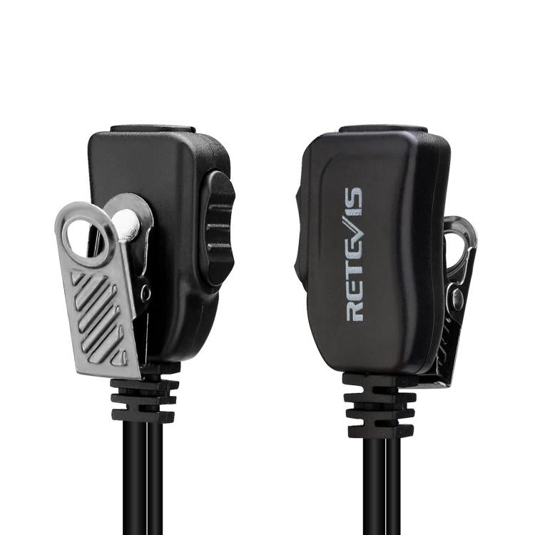 RETEVIS EEK012 Adjustable Contour High Volume K-head Double-needle D-type Ear Hook for H-777/RT-5R/RT1/RT2/RT5 /888s/UV5R - Microphones & Headsets by RETEVIS | Online Shopping South Africa | PMC Jewellery | Buy Now Pay Later Mobicred