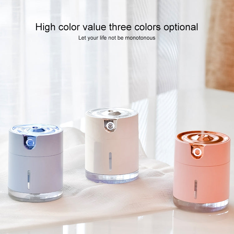 WT-H16 USB Charging Water Pattern Atomizing Humidifier with Colorful Night Lights, Water Tank Capacity: 300mL (White) - free shipping - PMC TechLife - Order now!