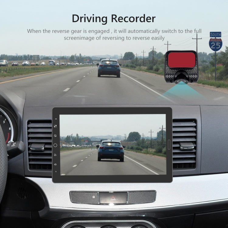 1310C 10.1 inch Car Full Screen Touch HD MP5 Wired Carplay Player, Style: Standard+12 Light Camera - Car MP3 & MP4 & MP5 by PMC TechLife | Online Shopping South Africa | PMC TechLife | Buy Now Pay Later Mobicred