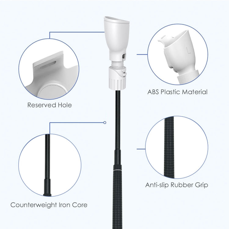 For Meta Quest 3S / 3 Controller Golf Club With Scale And Adjustable Length(White) - VR Accessories by PMC Jewellery | Online Shopping South Africa | PMC Jewellery | Buy Now Pay Later Mobicred