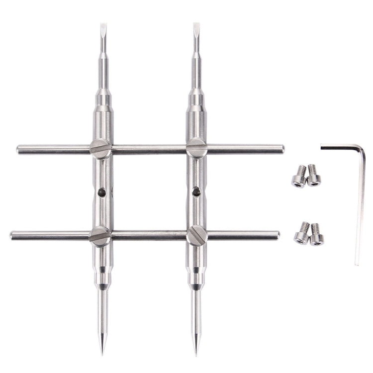 3K-01 Professional DSLR Camera Lens Stainless Steel Spanner Wrench Open Repair Tool - Other Accessories by PMC TechLife | Online Shopping South Africa | PMC TechLife