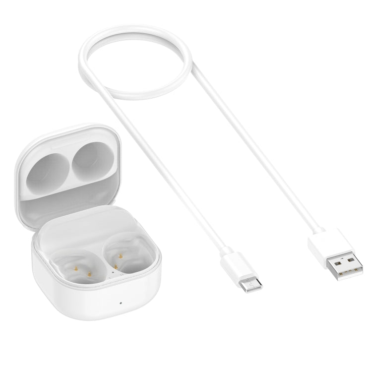 For Samsung Galaxy Buds FE���R400��� Wireless Earphone Charging Box(White) - Other Accessories by PMC TechLife | Online Shopping South Africa | PMC TechLife | Buy Now Pay Later Mobicred