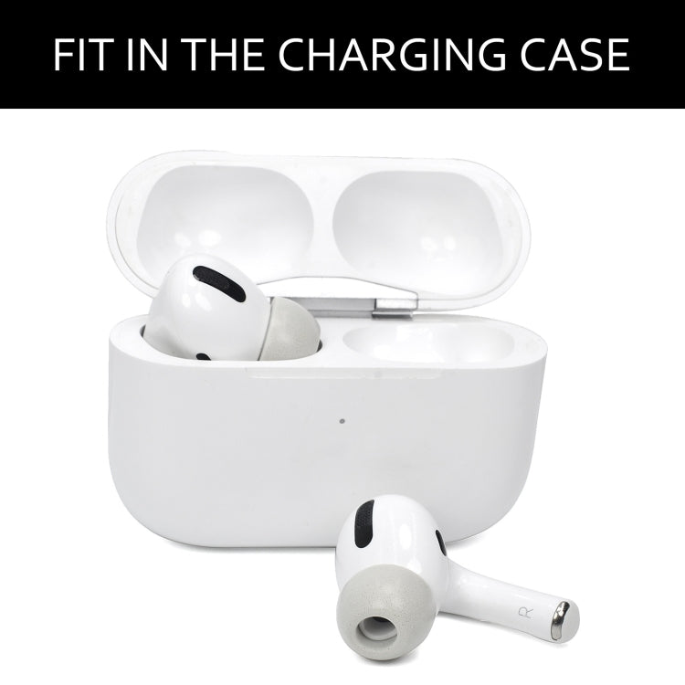2 PCS Earbuds Memory Foam Ear Caps For TWS Airpods Pro,Size: Medium Gray - Anti-dust & Ear Caps by PMC TechLife | Online Shopping South Africa | PMC TechLife