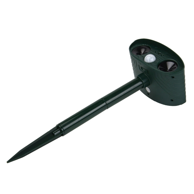 Powerful Ultrasonic Solar-powered Animal Repeller With PIR Sensor & Light Sensor - Outdoor Insect Repellent by PMC TechLife | Online Shopping South Africa | PMC TechLife