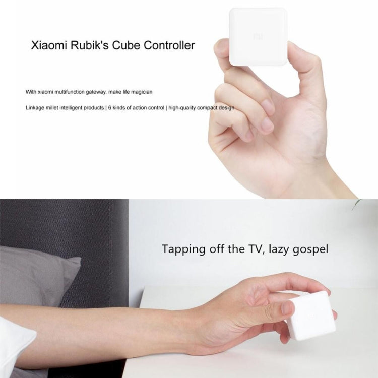 Original Xiaomi Youpin Aqara Magic Cube Controller Zigbee Version Six Actions Controlled, Need to Work with  (CA1001) Product(White) - Home Automation Modules by Xiaomi | Online Shopping South Africa | PMC Jewellery | Buy Now Pay Later Mobicred