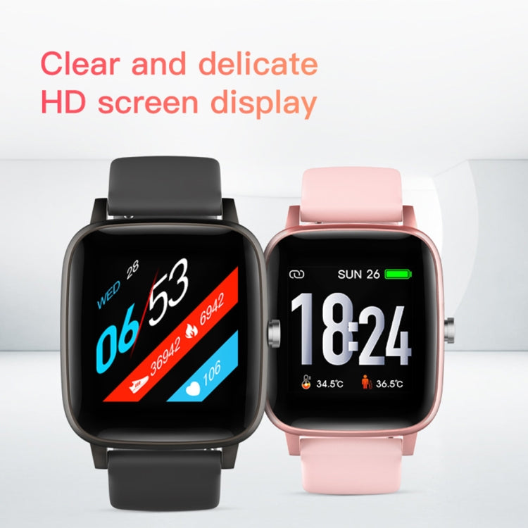 T98 1.4 inch Color Screen Smart Watch, IP67 Waterproof, Support Body Temperature Measurement / Heart Rate Monitoring / Blood Pressure Monitoring / Sedentary Reminder / Calories(Pink) - Smart Watches by PMC Jewellery | Online Shopping South Africa | PMC Jewellery