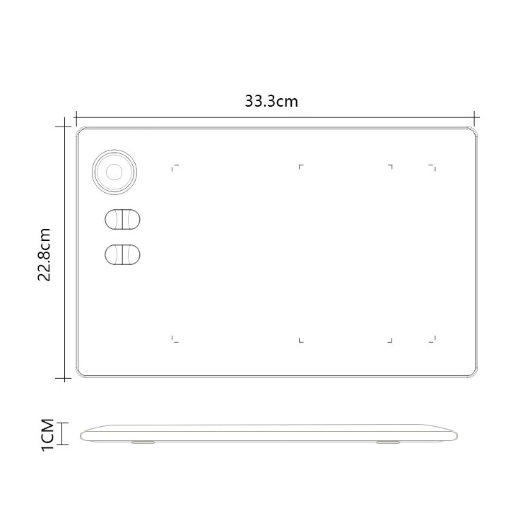 10Moons G20 Digital Tablet Capable of Connecting with Mobile Phone and Tablet Computer with 8192 Passive Pen -  by 10Moons | Online Shopping South Africa | PMC Jewellery | Buy Now Pay Later Mobicred