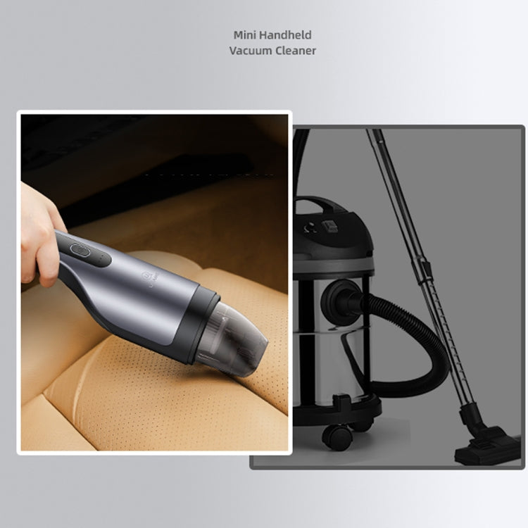 USAMS US-ZB108-1 Car Portable Handheld Powerful Vacuum Cleaner(Dark Gray) - Vacuum Cleaner by USAMS | Online Shopping South Africa | PMC Jewellery | Buy Now Pay Later Mobicred