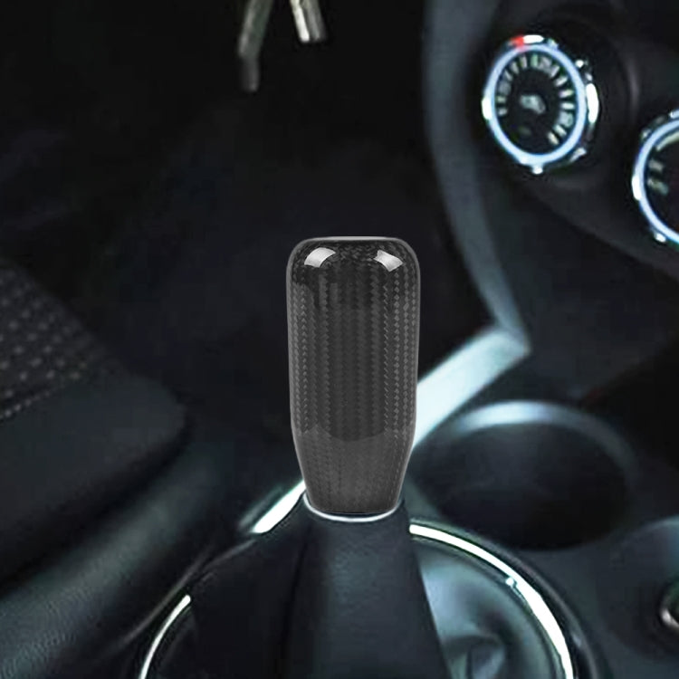 Universal Car Real Carbon Fiber Gear Head (Black) - free shipping - PMC TechLife - Order now!