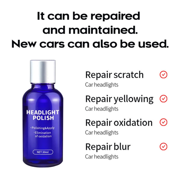 Car Headlight Scratch Yellowing Repair Fluid Set, Capacity: 10ml - Car Light Accessories by PMC Jewellery | Online Shopping South Africa | PMC Jewellery | Buy Now Pay Later Mobicred