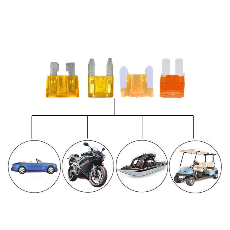 20 in 1 Car Blade Fuse Holder Kits with Cable - Fuse by PMC TechLife | Online Shopping South Africa | PMC TechLife | Buy Now Pay Later Mobicred