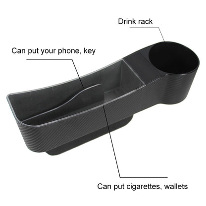 CARFU AC-2294 Car Seat Gap Multi-function Storage Box(Black) - Stowing Tidying by CARFU | Online Shopping South Africa | PMC Jewellery | Buy Now Pay Later Mobicred