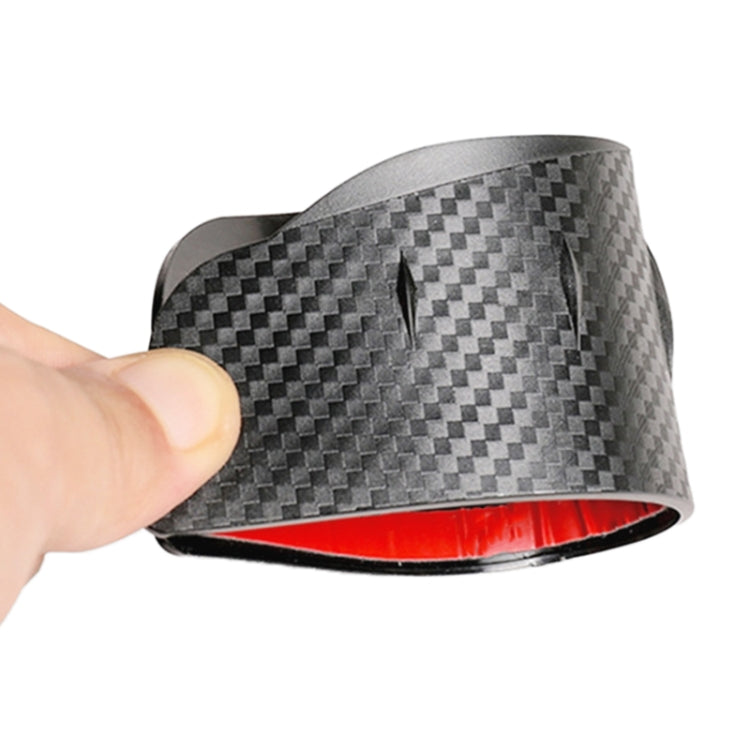 Car Rear View Mirror Rain Eyebrow Cover Catering Mirror PVC Carbon Fiber Pattern Rain Shield - free shipping - PMC TechLife - Order now!