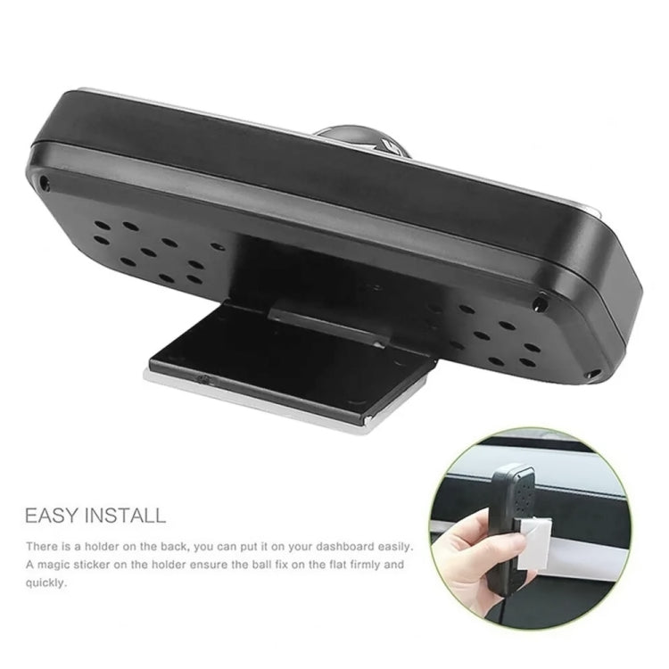 LC-3 3 in 1 Multifunctional Car Compass & Compass Ball & Thermometer - Clocks & Car Meters by PMC TechLife | Online Shopping South Africa | PMC TechLife | Buy Now Pay Later Mobicred