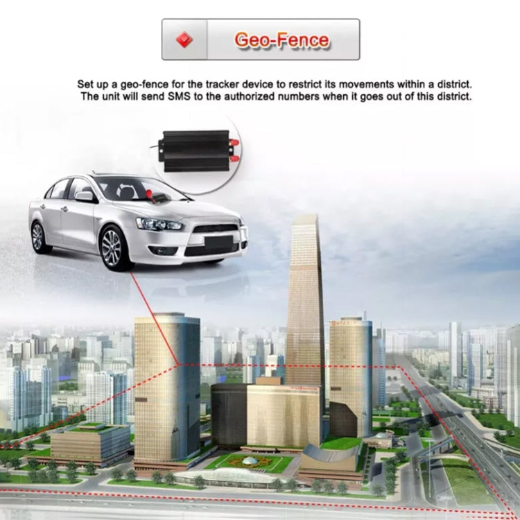 DEAOKE 2G GPS Car Locator Car Anti-Theft Tracker with Remote Control - Car Tracker by PMC TechLife | Online Shopping South Africa | PMC TechLife | Buy Now Pay Later Mobicred