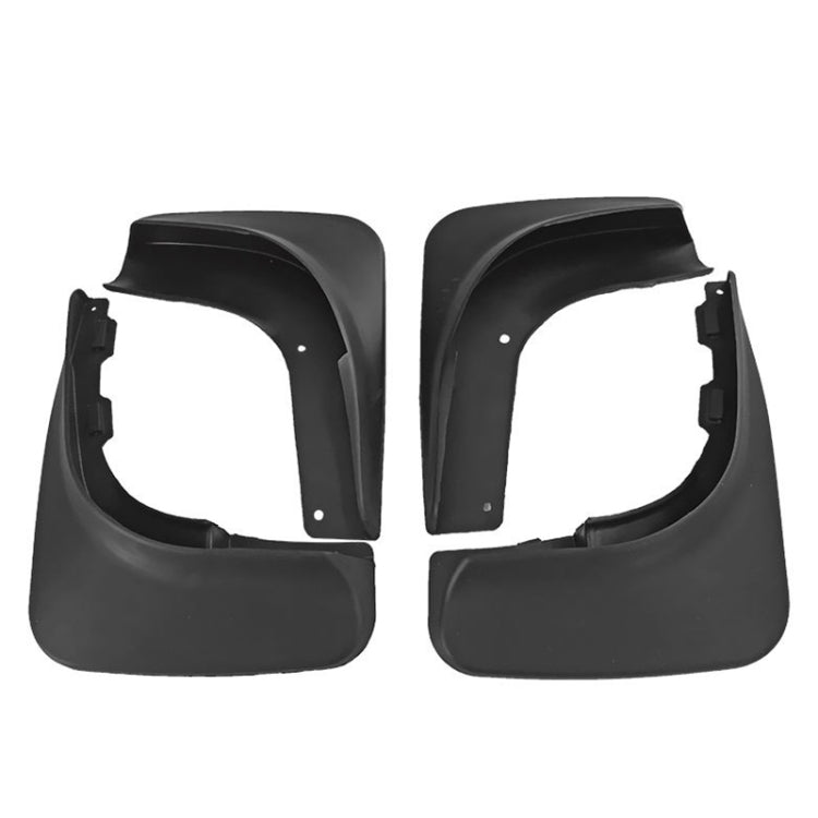 For Volkswagen Golf 6 2009-2013 4pcs/Set Car Auto Soft Plastic Splash Flaps Fender Guard - Mudguards by PMC TechLife | Online Shopping South Africa | PMC TechLife | Buy Now Pay Later Mobicred