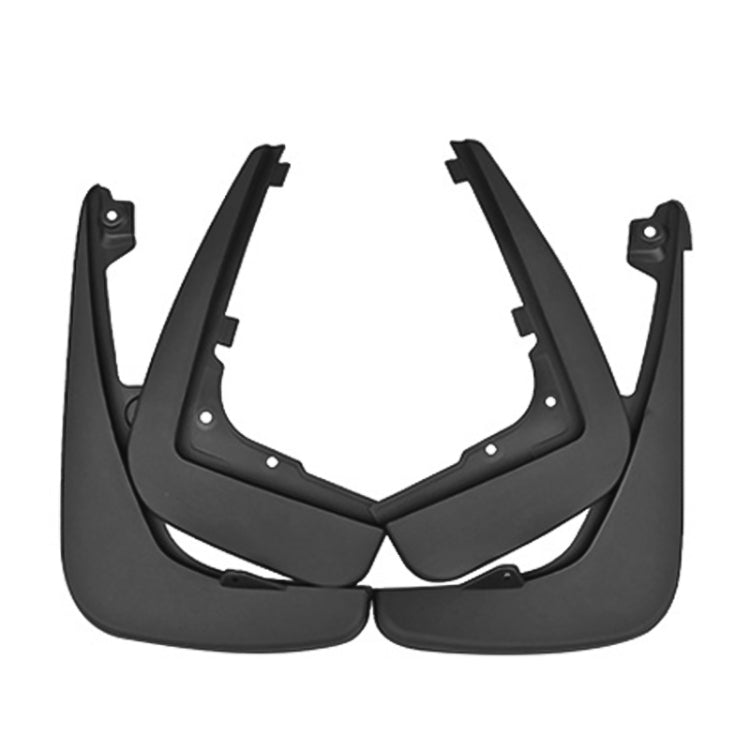 For Jaguar XJ / XJL 2012-2019 4pcs/Set Car Auto Soft Plastic Splash Flaps Fender Guard - Mudguards by PMC TechLife | Online Shopping South Africa | PMC TechLife | Buy Now Pay Later Mobicred