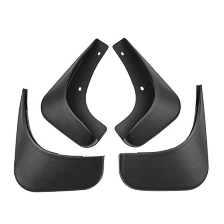For Volkswagen Caddy 2005 4pcs/Set Car Auto Soft Plastic Splash Flaps Fender Guard - Mudguards by PMC TechLife | Online Shopping South Africa | PMC TechLife | Buy Now Pay Later Mobicred