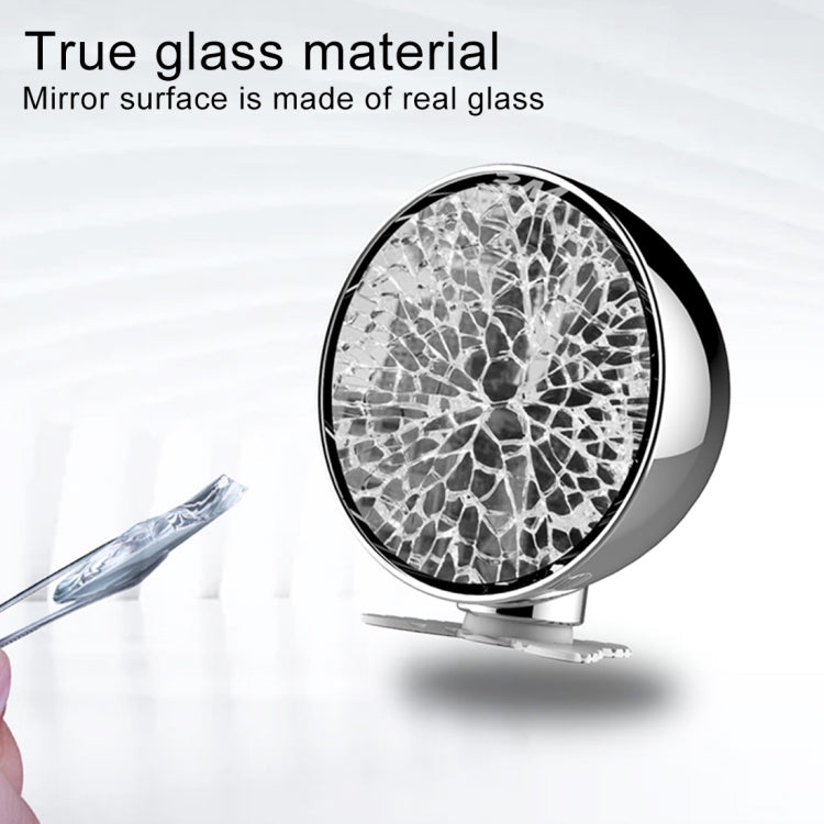 3R-045 Auxiliary Rear View Mirror Car Adjustable Blind Spot Mirror Wide Angle Auxiliary  Side Mirror, Diameter: 70mm (Black) - Interior Mirrors by 3R | Online Shopping South Africa | PMC TechLife | Buy Now Pay Later Mobicred