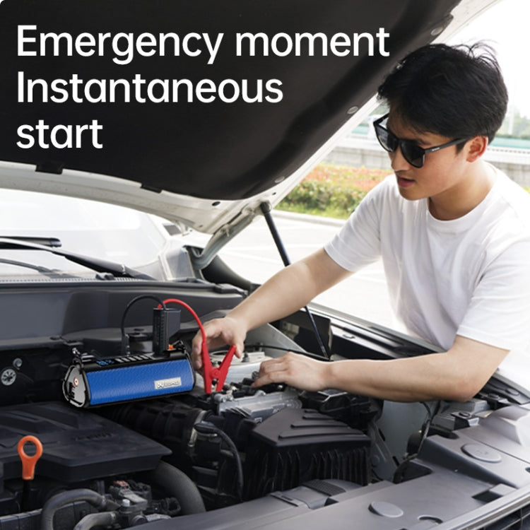 TS03C 6000mAh + EVA Bag Car Emergency Start Power Supply Air Pump Integrated Machine, Low Version - Power Bank by PMC Jewellery | Online Shopping South Africa | PMC Jewellery