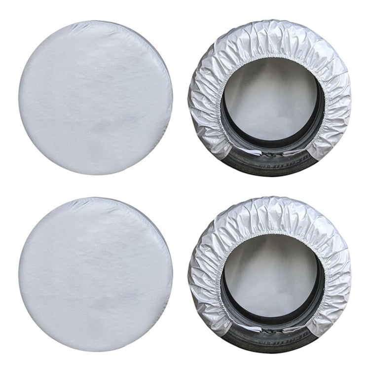 4pcs / Set Car Tire 420D Oxford Cloth Protective Cover, Diameter: 68-73cm, Width: 32cm - free shipping - PMC TechLife - Order now!