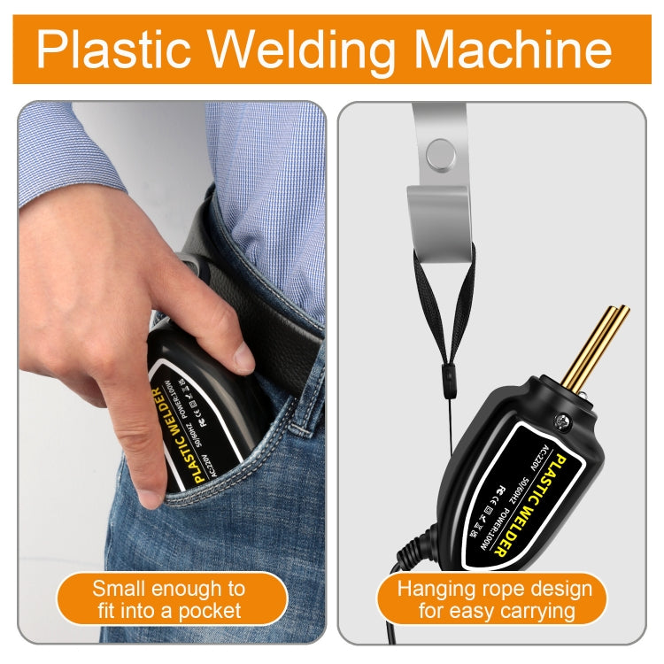 Hot Stapler Plastic Welding Machine Car Bumper Repair Kit Plier, AU Plug - Hand Tool Sets by PMC TechLife | Online Shopping South Africa | PMC TechLife | Buy Now Pay Later Mobicred