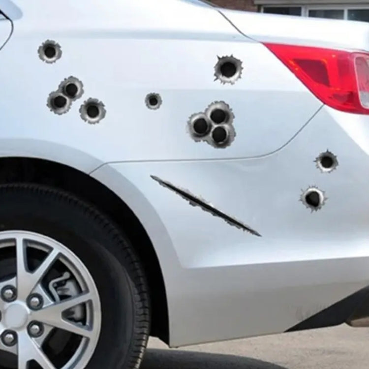 Car PVC Self-adhesive Bullet Hole Scratch Personalized Stickers - Decorative Sticker by PMC TechLife | Online Shopping South Africa | PMC TechLife