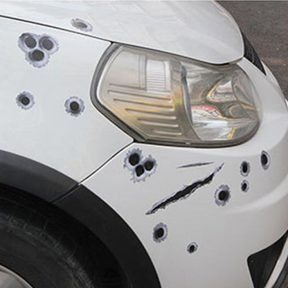 Car PVC Self-adhesive Bullet Hole Scratch Personalized Stickers - Decorative Sticker by PMC Jewellery | Online Shopping South Africa | PMC Jewellery