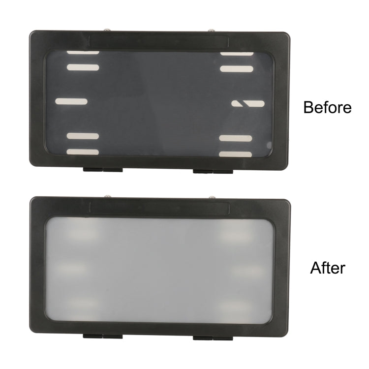 Car Single Plate Atomized License Plate Frame, US Standard - License Plate Covers & Frames by PMC TechLife | Online Shopping South Africa | PMC TechLife | Buy Now Pay Later Mobicred