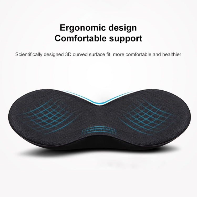 Car mini Seat Cushion Breathable Lumbar Seat Mat (Brown) - Seat Accessories by PMC TechLife | Online Shopping South Africa | PMC TechLife | Buy Now Pay Later Mobicred