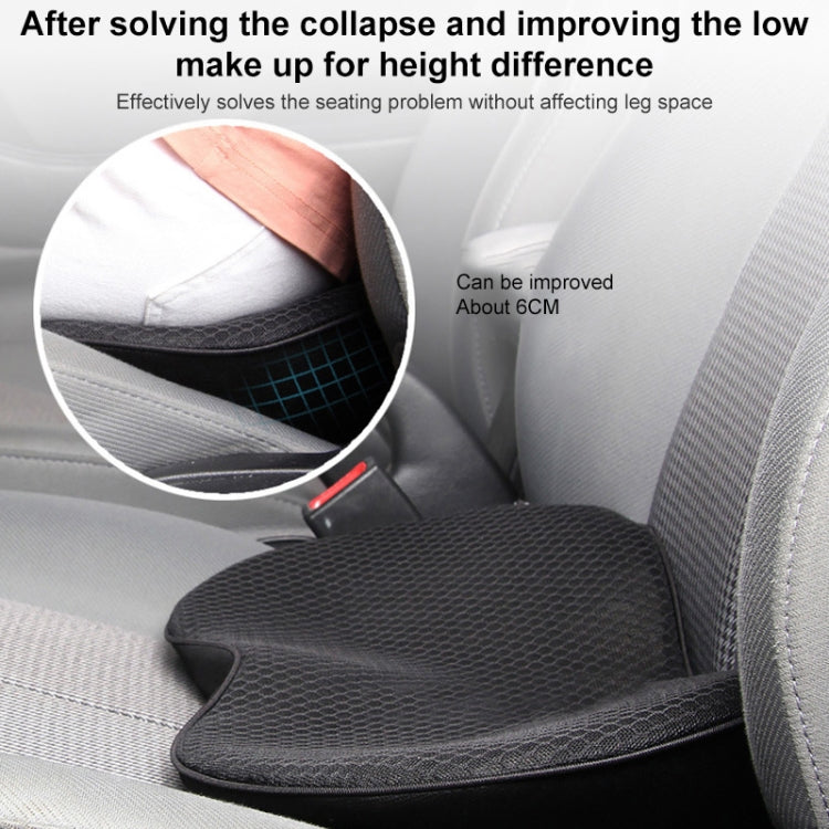 Car mini Seat Cushion Breathable Lumbar Seat Mat (Brown) - Seat Accessories by PMC TechLife | Online Shopping South Africa | PMC TechLife | Buy Now Pay Later Mobicred