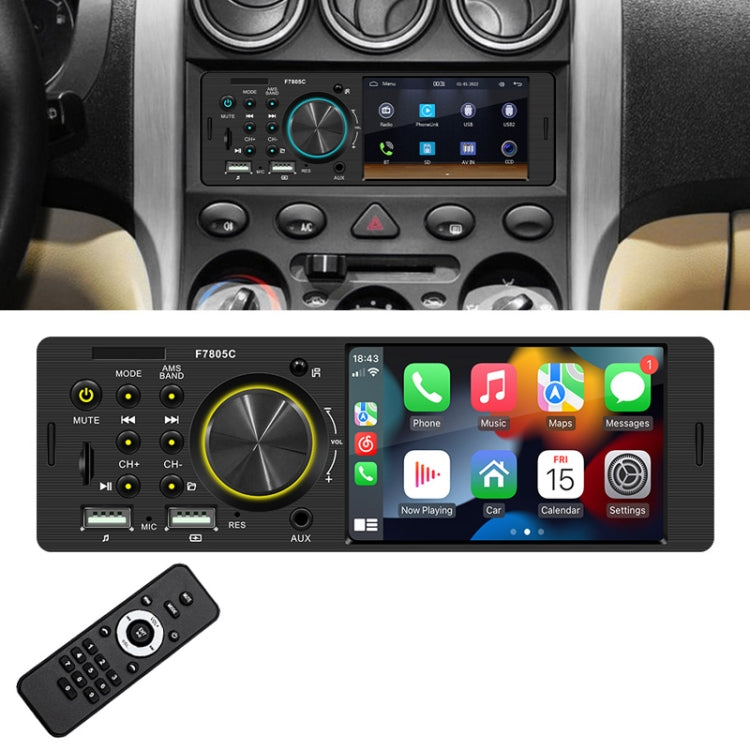 4 inch 800x480P Car Radio Receiver MP5 Player, Support FM & Bluetooth & SD Card with Remote Control - Car MP3 & MP4 & MP5 by PMC TechLife | Online Shopping South Africa | PMC TechLife | Buy Now Pay Later Mobicred