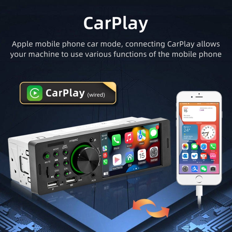 4 inch 800x480P Car Radio Receiver MP5 Player, Support FM & Bluetooth & SD Card with Remote Control - Car MP3 & MP4 & MP5 by PMC TechLife | Online Shopping South Africa | PMC TechLife | Buy Now Pay Later Mobicred