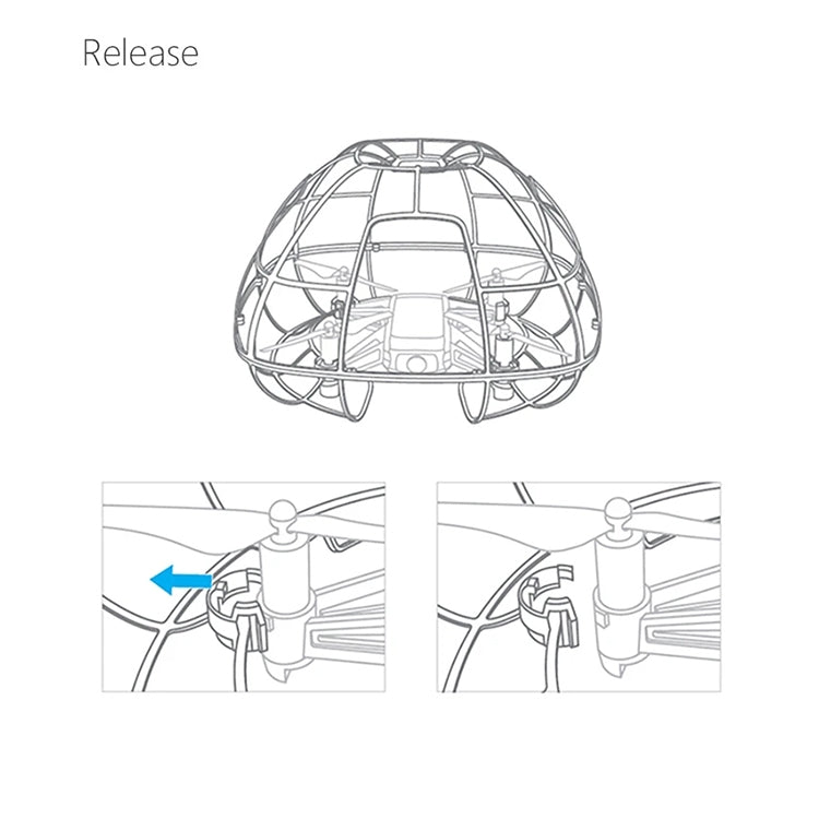 PGYTECH Spherical Protective Cover Cage for DJI TELLO - Protective Covers by PGYTECH | Online Shopping South Africa | PMC Jewellery | Buy Now Pay Later Mobicred