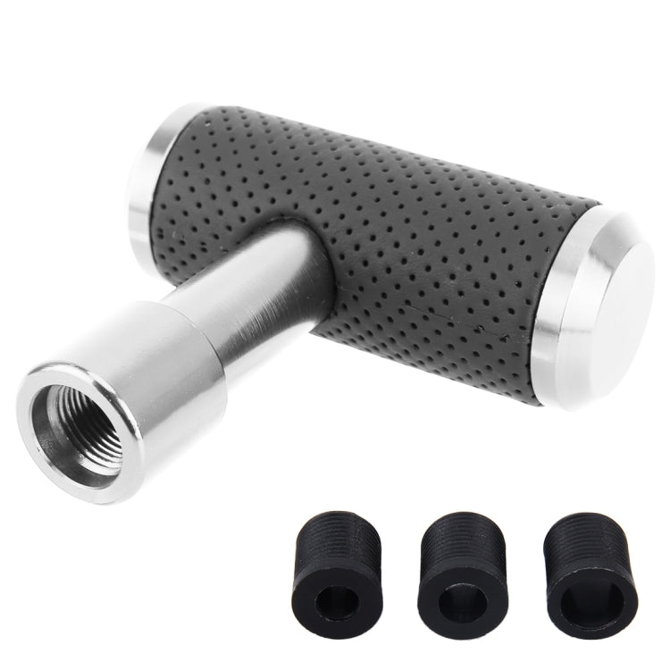Universal Car T-shaped Gear Head Gear Shift Knob(Silver) - Shift Knob by PMC TechLife | Online Shopping South Africa | PMC TechLife | Buy Now Pay Later Mobicred