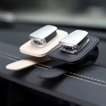 Car Multi-functional Sunglasses Clip Holder(Black) - Sunglasses & Glasses Clips by PMC Jewellery | Online Shopping South Africa | PMC Jewellery | Buy Now Pay Later Mobicred