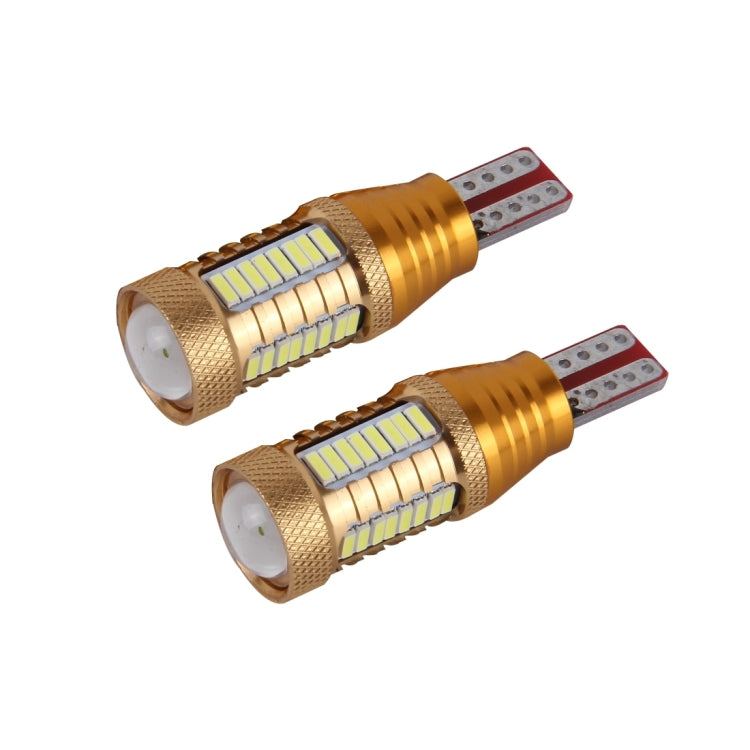 2 PCS  T15-4014-32SMD + 1CREE  5W 650LM White Light LED Decode Car Clearance Lights Lamp, DC12V（Gold） - Clearance Lights by PMC Jewellery | Online Shopping South Africa | PMC Jewellery