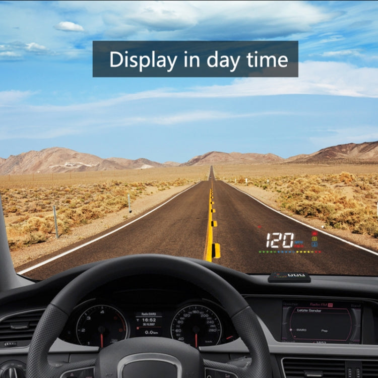 A200 OBD2 3.5 inch Vehicle-mounted Head Up Display Security System, Support Car Speed / Engine Revolving Speed Display / Water Temperature / Voltage - Head Up Display System by PMC TechLife | Online Shopping South Africa | PMC TechLife | Buy Now Pay Later Mobicred