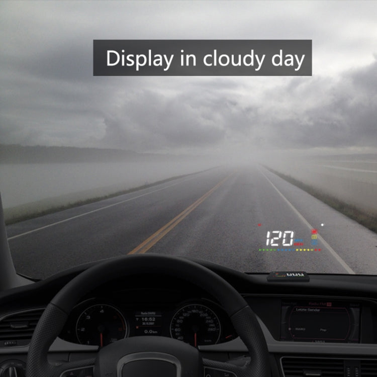 A200 OBD2 3.5 inch Vehicle-mounted Head Up Display Security System, Support Car Speed / Engine Revolving Speed Display / Water Temperature / Voltage - Head Up Display System by PMC TechLife | Online Shopping South Africa | PMC TechLife | Buy Now Pay Later Mobicred