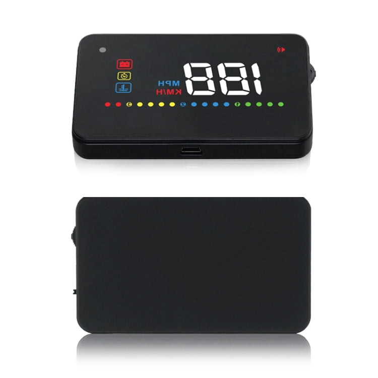 A200 OBD2 3.5 inch Vehicle-mounted Head Up Display Security System, Support Car Speed / Engine Revolving Speed Display / Water Temperature / Voltage - Head Up Display System by PMC TechLife | Online Shopping South Africa | PMC TechLife | Buy Now Pay Later Mobicred