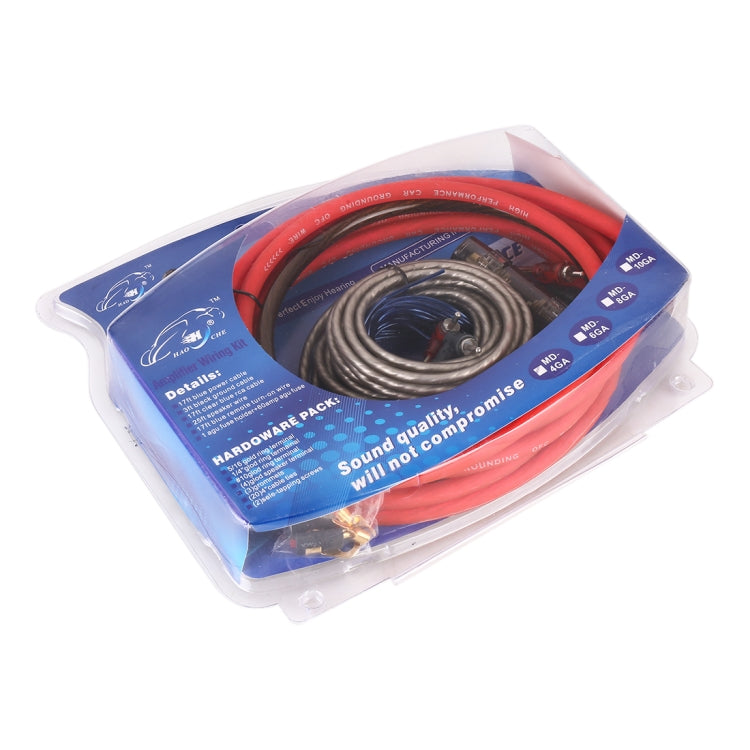 1200W 6GA Car Copper Clad Aluminum Power Subwoofer Amplifier Audio Wire Cable Kit with 60Amp Fuse Holder - DIY Cables by PMC Jewellery | Online Shopping South Africa | PMC Jewellery | Buy Now Pay Later Mobicred