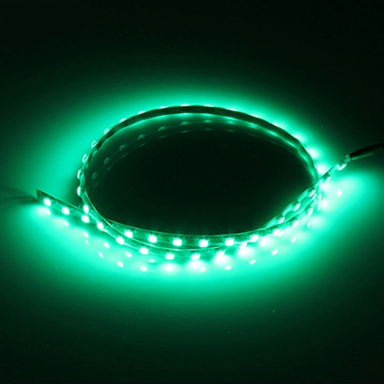 5 PCS 45 LED 3528 SMD Waterproof Flexible Car Strip Light for Car Decoration, DC 12V, Length: 90cm(Green Light) - Decorative Lights by PMC Jewellery | Online Shopping South Africa | PMC Jewellery | Buy Now Pay Later Mobicred