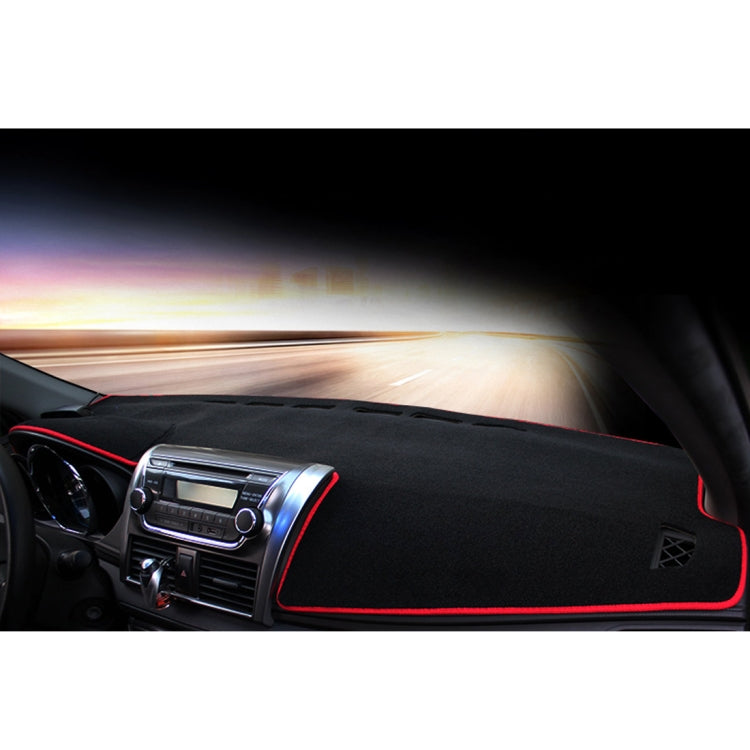 Dark Mat Car Dashboard Cover Car Light Pad Instrument Panel Sunscreen Car Mats for Cadillac (Please note the model and year)(Red) - Sound & Heat Insulation Cotton by PMC TechLife | Online Shopping South Africa | PMC TechLife | Buy Now Pay Later Mobicred