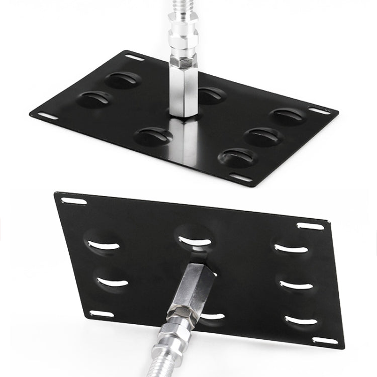 Car Front Bumper Tow Hook License Plate Mounting Bracket Holder for Mercedes-Benz 2008 - License Plate Covers & Frames by PMC Jewellery | Online Shopping South Africa | PMC Jewellery | Buy Now Pay Later Mobicred