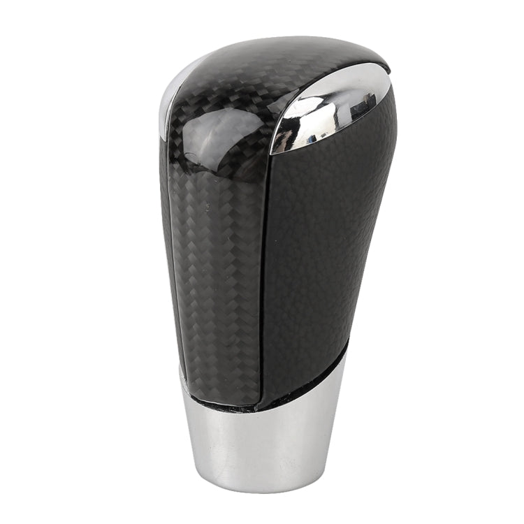 Universal Carbon Fiber Texture Leather Hole Pattern Car Gear Shift Knob Modified Shifter Lever Knob - Shift Knob by PMC TechLife | Online Shopping South Africa | PMC TechLife | Buy Now Pay Later Mobicred
