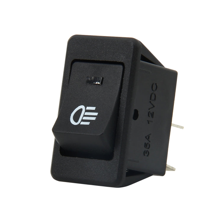 30 Amp 12 Volt Four Plugs LED ON OFF Car Fog Light Switch (Blue Light) - Car Switches by PMC TechLife | Online Shopping South Africa | PMC TechLife | Buy Now Pay Later Mobicred