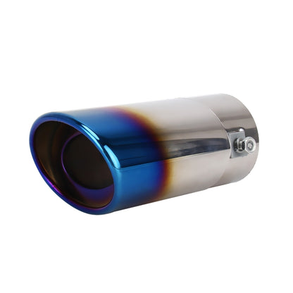 Universal Car Styling Stainless Steel Straight Exhaust Tail Muffler Tip Pipe - Exhaust Pipes by PMC Jewellery | Online Shopping South Africa | PMC Jewellery