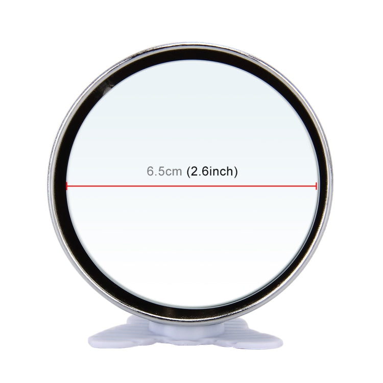3R-044 Auxiliary Rear View Mirror Car Adjustable Blind Spot Mirror Wide Angle Auxiliary Rear View Side Mirror(Silver) - Interior Mirrors by 3R | Online Shopping South Africa | PMC TechLife | Buy Now Pay Later Mobicred