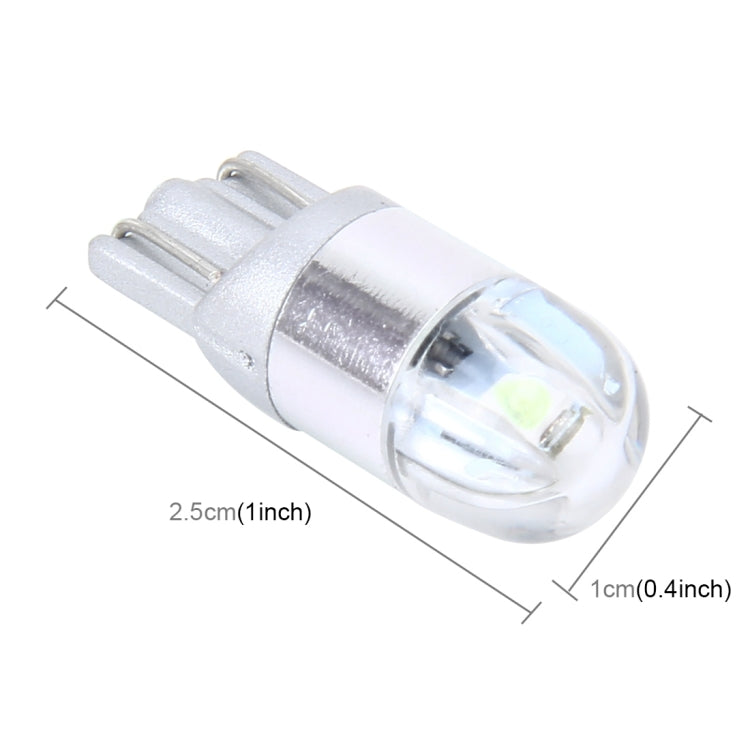 2 PCS T10 2W 2 SMD-3030 LED Car Clearance Lights Lamp, DC 12V (Ice Blue Light) - Clearance Lights by PMC TechLife | Online Shopping South Africa | PMC TechLife | Buy Now Pay Later Mobicred