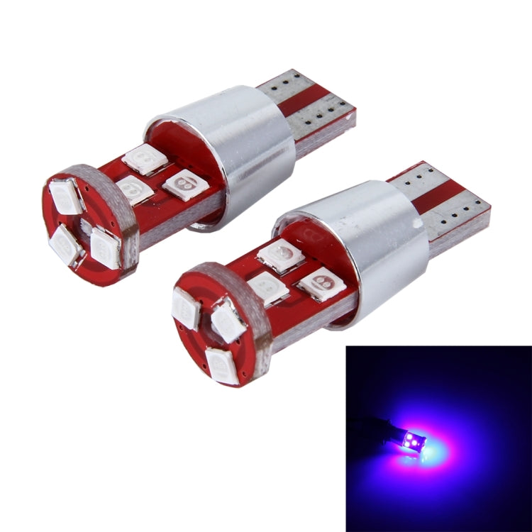 2 PCS T10 2.5W 9 SMD-3030 LED Car Clearance Lights Lamp, DC 12V(Blue Light) - Clearance Lights by PMC Jewellery | Online Shopping South Africa | PMC Jewellery | Buy Now Pay Later Mobicred